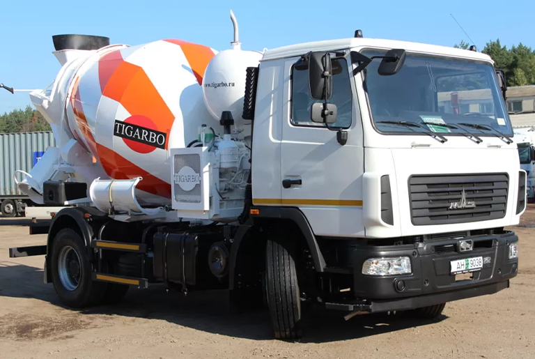 Автобетоносмеситель МАЗ 5340C2 TIGARBO АБС-5ДА