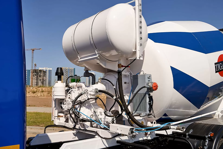 Автобетоносмеситель МАЗ 631226/6312С3 TIGARBO АБС-7ДА — изображение 5