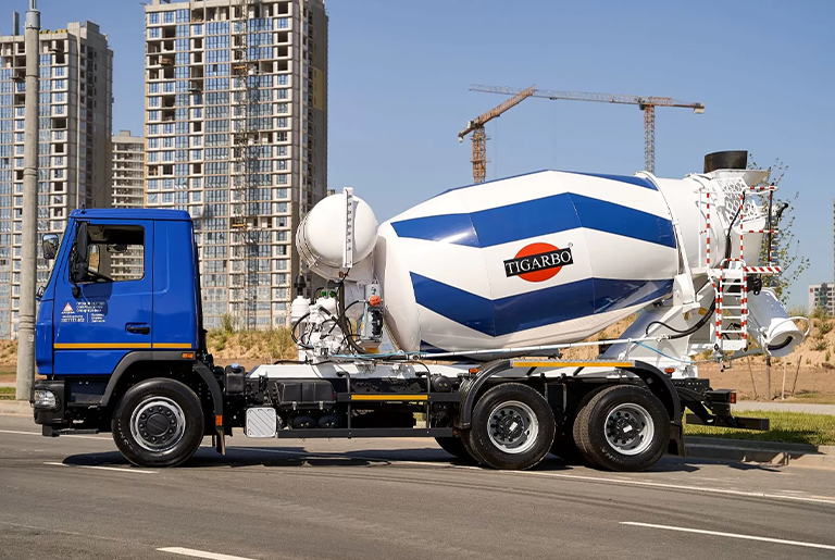 Автобетоносмеситель МАЗ 631226/6312С3 TIGARBO АБС-7ДА