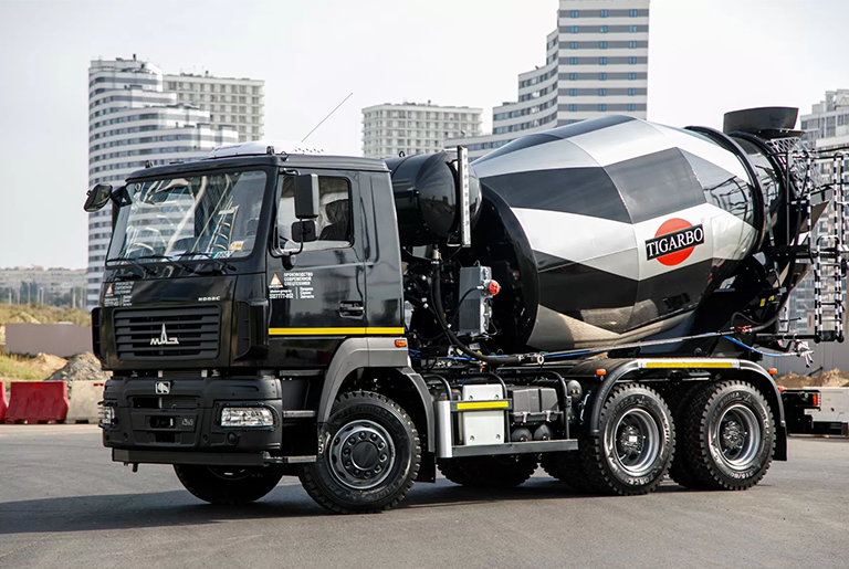 Автобетоносмеситель МАЗ-650126 TIGARBO АБС-8ДА