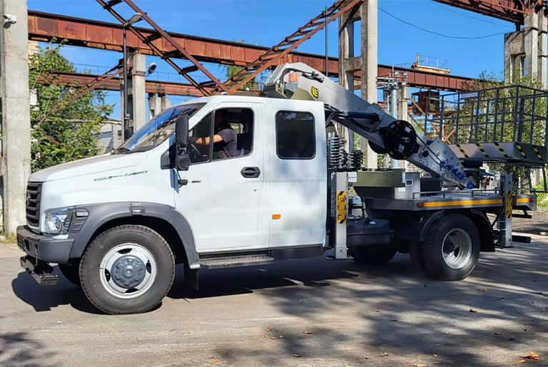 Автовышка на базе ГАЗон Некст с АГП DASAN DS-220