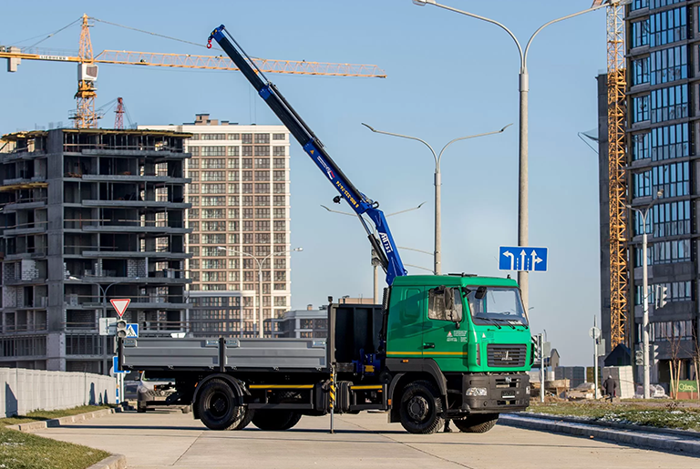 Кран-манипулятор МАЗ AGC42M с КМУ АНТ 7.5-2 — изображение 3