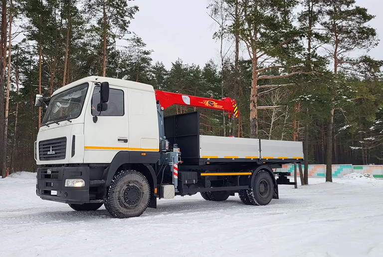 Кран-манипулятор МАЗ AGC42M с КМУ FG 414 — изображение 4