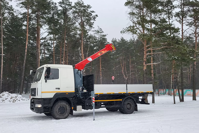 Кран-манипулятор МАЗ AGC42M с КМУ FG 414 — изображение 3