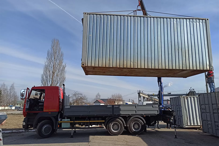 Кран-манипулятор МАЗ AGC64M с КМУ PM 24022 PX — изображение 4