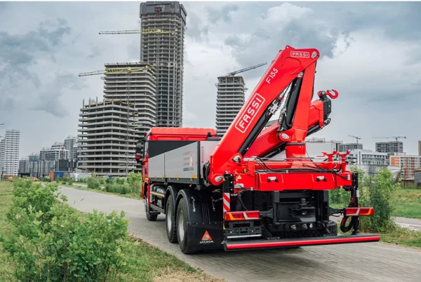 Кран-манипулятор Shacman AGC6SM с КМУ Fassi F155A.0.22 — изображение 4