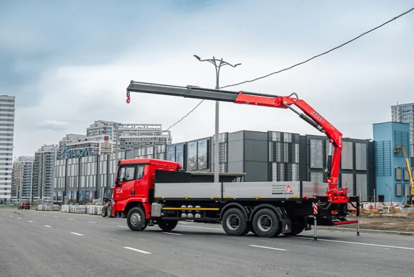 Кран-манипулятор Shacman AGC6SM с КМУ Fassi F155A.0.22 — изображение 3
