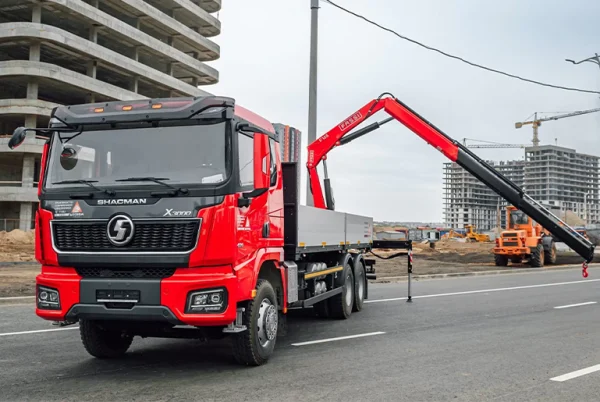 Кран-манипулятор Shacman AGC6SM с КМУ Fassi F155A.0.22