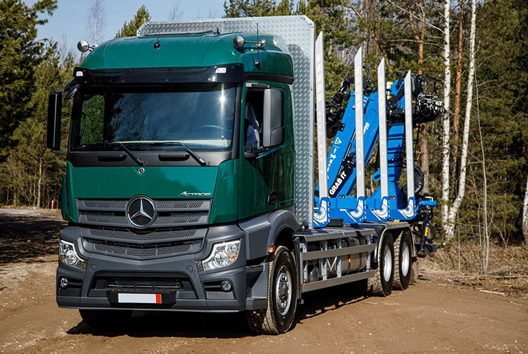 Автомобиль-сортиментовоз AGW4MM