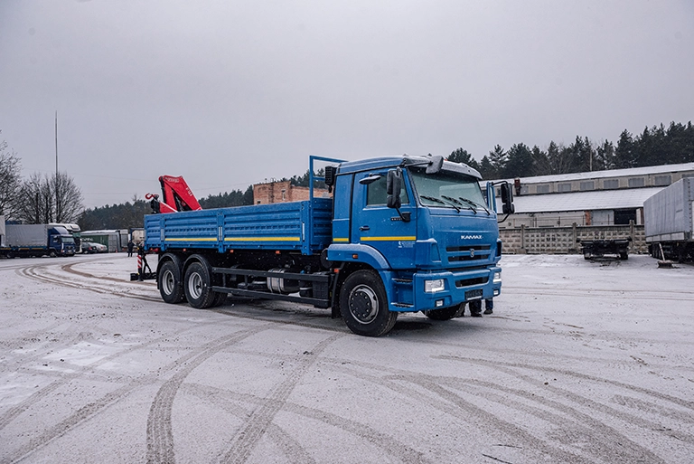 Кран-манипулятор КАМАЗ с КМУ Fassi F155A.0.22 — изображение 2