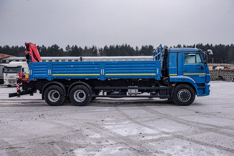 Кран-манипулятор КАМАЗ с КМУ Fassi F155A.0.22 — изображение 3