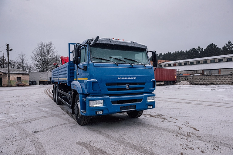 Кран-манипулятор КАМАЗ с КМУ Fassi F155A.0.22