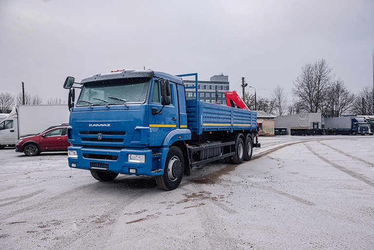 Кран-манипулятор КАМАЗ с КМУ Fassi F155A.0.22 — изображение 6