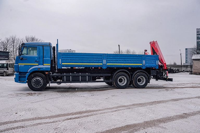 Кран-манипулятор КАМАЗ с КМУ Fassi F155A.0.22 — изображение 7