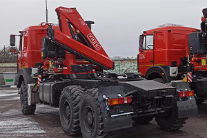 Тягачи с КМУ