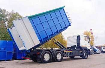 Крюковой погрузчик UNILIFT B.O.B Italev T20 на базе МАЗ-6312С5
