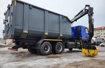 Ломовоз МАЗ 631228 AG6NMS с КМУ АНТ 10ММ