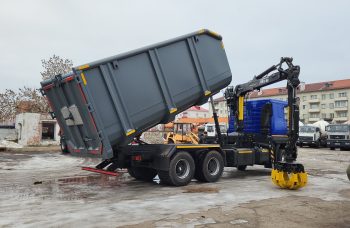 Ломовоз МАЗ 631228 AG6NMS с КМУ АНТ 10ММ