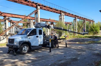 Автовышка на базе ГАЗон Некст с АГП DASAN DS-220