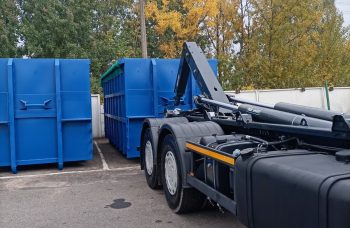 Крюковой погрузчик UNILIFT B.O.B Italev T20 на базе МАЗ-6312С5