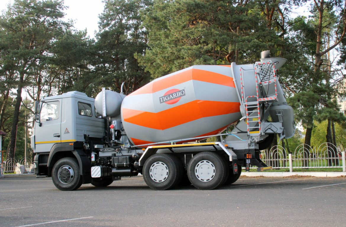 Автобетоносмеситель МАЗ-631226 TIGARBO АБС-6ДА