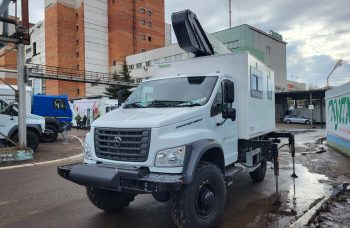 Автовышка-автомастерская Купава 47N850 на базе ГАЗ Садко NEXT