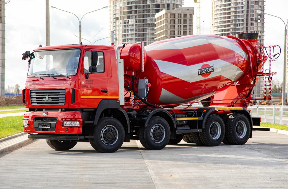 Автобетоносмеситель МАЗ-6516С9 TIGARBO АБС-10ДА