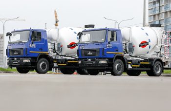 Автобетоносмеситель МАЗ-5340С2 TIGARBO АБС-4ДА