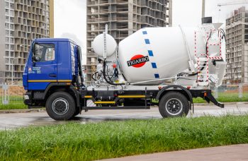 Автобетоносмеситель МАЗ-5340С2 TIGARBO АБС-4ДА