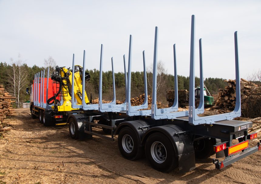 Прицеп лесовоз