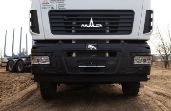 Сортиментовоз МАЗ-631228 с гидроманипулятором Marchesi M11T 02.100
