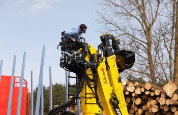 Сортиментовоз МАЗ-631228 с гидроманипулятором Marchesi M11T 02.100