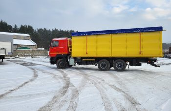 Самосвал-щеповоз AG6NNS на шасси МАЗ 631228