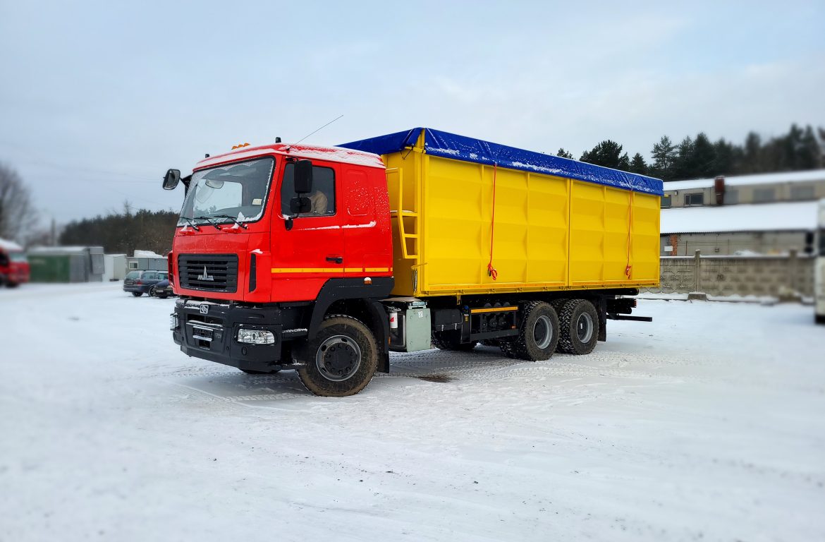 Самосвал-щеповоз AG6NNS на шасси МАЗ 631228