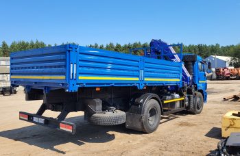 Бортовой автомобиль КАМАЗ-43253 с КМУ АНТ 12-2