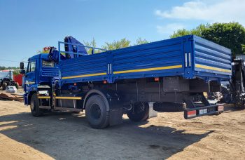 Бортовой автомобиль КАМАЗ-43253 с КМУ АНТ 12-2