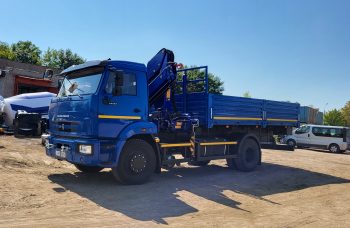Бортовой автомобиль КАМАЗ-43253 с КМУ АНТ 12-2