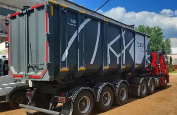 Автомобиль AG6NMN Тягач с КМУ Fassi F165AZ.0.22 и полуприцепом