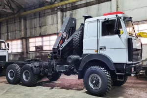 Автомобиль AG6NMN Тягач с КМУ HIAB X-CL 23