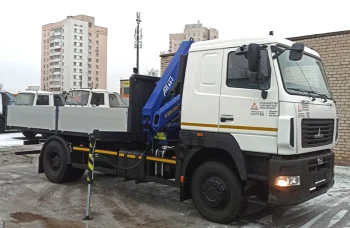 Бортовой автомобиль МАЗ AGC42M с КМУ АНТ 8.5-2