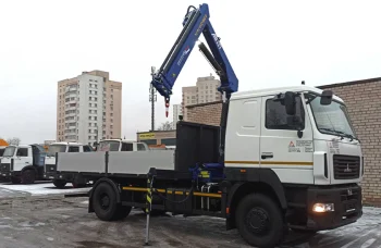 Бортовой автомобиль МАЗ AGC42M с КМУ АНТ 8.5-2