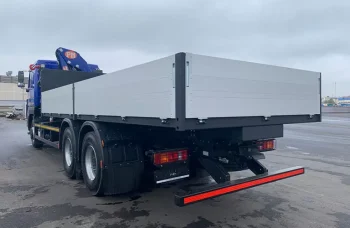 Бортовой автомобиль МАЗ AGC64M с КМУ PM 15522