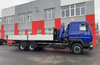 Бортовой автомобиль МАЗ AGC64M с КМУ PM 15522