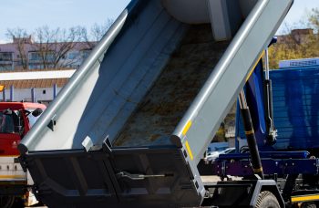 Самосвал МАЗ 5340В3 с КМУ АНТ 8.5-2