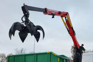 Гидроманипулятор для лома CRANAB TZ12.1