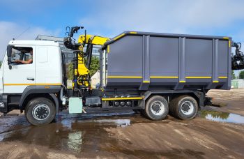Ломовоз AG6NMS на базе МАЗ-631228 с КМУ Marchesi