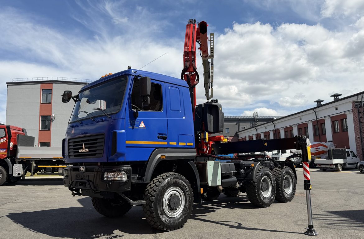 Автомобиль AG6NMN Тягач с КМУ Fassi F245A.0.24