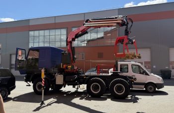 Автомобиль AG6NMN Тягач с КМУ Fassi F245A.0.24
