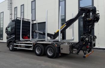Сортиментовоз Volvo FH13 с гидроманипулятором Cranab TL12.2