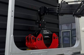 Сортиментовоз Volvo FH13 с гидроманипулятором Cranab TL12.2